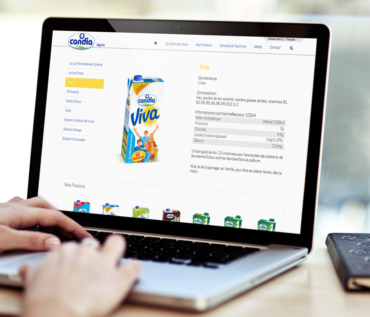 7creativ a été choisie pour la création et développement de son site web 1